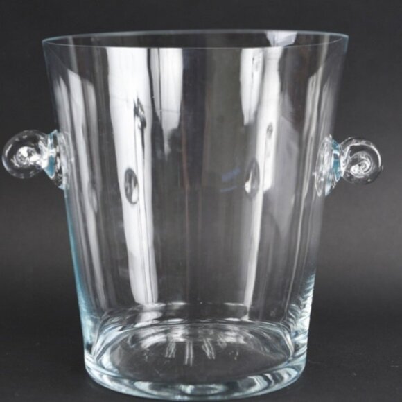 EUC Tiffany Ice Bucket with scroll side handles. - Picture 6 of 6